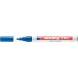 Kép 1/4 - Edding 751 lakk jelölőfilc, kerek, kék, 1-2mm