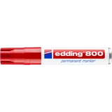 Kép 2/8 - Edding 800 alkoholos jelölőfilc, vágott, piros, 4-12mm
