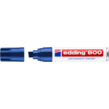 Kép 1/6 - Edding 800 alkoholos jelölőfilc, vágott, kék, 4-12mm