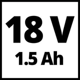 Kép 2/13 - Einhell TE-HD 18 Li Kit Akkus fúrókalapács