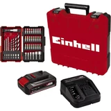 Kép 5/9 - Einhell TE-CD 18/2 Li +39 akkus fúró-csavarozó szett 2.5Ah akkuval, töltővel és 39db tartozékkal