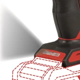 Kép 5/8 - Einhell PXC TE-CD 18/40 Li BL-Solo akkus fúró-csavarozó, 18V, 40Nm (akku és töltő nélkül)