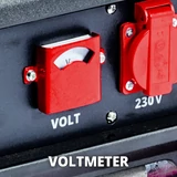 Kép 3/7 - Einhell TC-PG 35/E5 benzines áramfejlesztő, 208cm3, 4 ütemű, 2.6kW