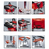 Kép 2/5 - Einhell TC-TS 2025/1 U asztali körfűrész 250mm / 2000W