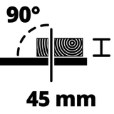Kép 6/10 - Einhell TC-TS 200 asztali körfűrész, 500W, 200mm