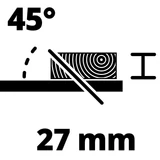 Kép 7/10 - Einhell TC-TS 200 asztali körfűrész, 500W, 200mm