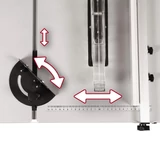 Kép 3/5 - Einhell TC-TS 210 asztali körfűrész, 1.2kW, 210mm