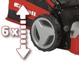 Kép 4/7 - Einhell GC-PM 56/2 S HW benzines fűnyíró, önjáró, 173cm³, 2.8kW, 56cm