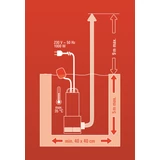 Kép 5/9 - Einhell GC-DP 1020 N búvárszivattyú, 1kW, 0.9bar, 5m