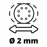 Kép 5/11 - Einhell PXC TE-RS 18 Li-Solo akkus excentercsiszoló, 18V, 125mm (akku és töltő nélkül)