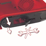 Kép 2/5 - Einhell TC-BS 8038 szalagcsiszoló, 800W, 75mm