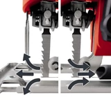 Kép 5/8 - Einhell TE-JS 100 dekopírfűrész 750W