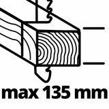 Kép 7/12 - Einhell TP-JS 18/135 Li BL Solo akkus dekopírfűrész, 18V (akku és töltő nélkül)