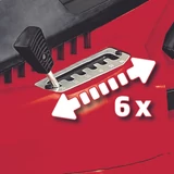 Kép 4/7 - Einhell GC-EM 1700/42 elektromos fűnyíró 1.7kW, 50L, 42cm