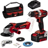 Kép 1/7 - Einhell TE-TK 18/2 Li Kit akkus szerszámgép szett 18V, 4Ah (akkuval és töltővel)