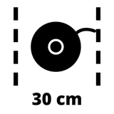 Kép 12/14 - Einhell Aggilo akkus fűkasza, 36V, 30cm, akku és töltő nélkül