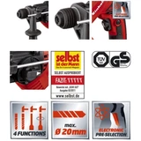 Kép 3/4 - Einhell RT-RH 20/1 fúrókalapács SDS-Plus 500W