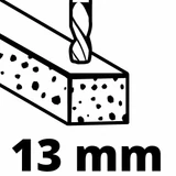 Kép 7/10 - Einhell PXC TC-ID 18 Li Solo akkus fúrókalapács, 18V (akku és töltő nélkül)