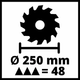 Kép 6/8 - Einhell TE-SM 2534 Dual gérvágó fűrész 1.8kW, 250mm