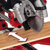 Kép 5/7 - Einhell TC-SM 2131/1 Dual gérvágó fűrész, 210mm, 1.5kW