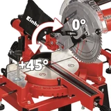 Kép 5/8 - Einhell TC-SM 2531/2 U gérvágó fűrész, 254mm, 1.9kW
