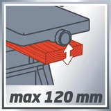 Kép 3/9 - Einhell TC-SP 204 vastagoló asztali gyalu, 1.5kW, 204mm