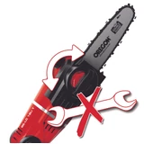 Kép 3/4 - Einhell GE-HH18/45Li T magassági ágvágó fej, 170mm
