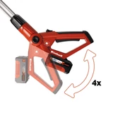 Kép 6/8 - Einhell GE-HC 18 Li T Kit akkus ág és sövényvágó 200-400mm, 1x3.0Ah akkuval és töltővel