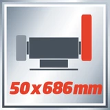 Kép 6/8 - Einhell TH-US 240 köszörű és szalagcsiszoló, 240W, 150mm