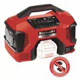 Kép 1/8 - Einhell PXC Pressito akkus-hálózati kompresszor, 18V, 90W, 11bar (akku és töltő nélkül)