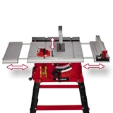 Kép 2/8 - Einhell TC-TS 2225 U asztali körfűrész, 255mm, 2.2kW