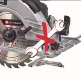 Kép 2/6 - Einhell PXC TE-CS 18/190 Li BL-Solo akkus körfűrész, 18V, 19cm (akku és töltő nélkül)