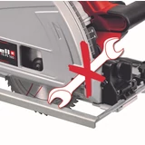 Kép 2/6 - Einhell TE-PS 165 merülő körfűrész, 1.2kW, 165mm