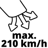 Kép 4/8 - Einhell PXC GE-CL 18 Li E Kit akkus lombfúvó szett, 18V, 2Ah akkuval és töltővel