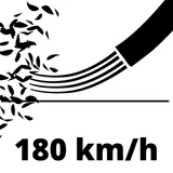 Kép 4/6 - Einhell PXC TE-CB 18/180 Li-Solo akkus lombfúvó, 18V, 180km/h (akku és töltő nélkül)