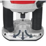 Kép 2/9 - Einhell TE-RO 1255 E felsőmaró, 1.2kW, 6-8mm