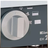 Kép 2/4 - Einhell EH 2000 elektromos hősugárzó, 230V, 2.0kW