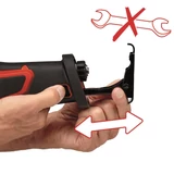 Kép 6/9 - Einhell PXC TE-AP 18/28 Li BL-Solo akkus orrfűrész, 18V, 28mm (akku és töltő nélkül)