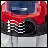 Kép 5/7 - Einhell TC-VC 1812 S száraz-nedves porszívó, 1250W, 12L