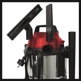 Kép 6/7 - Einhell TC-VC 1812 S száraz-nedves porszívó, 1250W, 12L