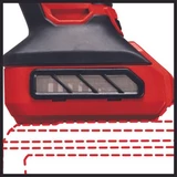 Kép 4/7 - Einhell TP-AG 18/125 CE Q Li akkus sarokcsiszoló, 18V, 125mm (akku és töltő nélkül)