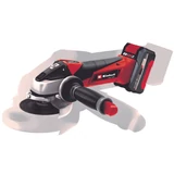 Kép 2/6 - Einhell TE-AG 18/115 Li akkus sarokcsiszoló, 18V, 115mm, 4.0Ah akkuval és töltővel