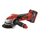 Kép 1/6 - Einhell PXC TE-AG 18 Li Kit akkus sarokcsiszoló, 18V, 1x3Ah akkuval és töltővel