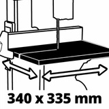 Kép 5/7 - Einhell TC-SB 245 L szalagfűrész 400W, 245mm