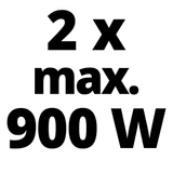 Kép 2/5 - Einhell Power X-Change akkumulátor, Li-Ion,18V, 2x4.0Ah 