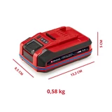 Kép 5/13 - Einhell SEALED PXC Plus A1 akku, 18V, 3Ah