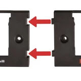 Kép 2/6 - Einhell PXC akkumulátor fali tartó, 100x14x74mm