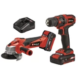 Kép 2/8 - Einhell TC-TK 18 Li Kit szerszámgép szett, 18V, 1.5Ah+3.0Ah akkuval és töltővel