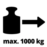 Kép 6/9 - Einhell TC-LW 1000 karos kézi csörlő, 1t
