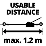Kép 7/9 - Einhell TC-LW 1000 karos kézi csörlő, 1t